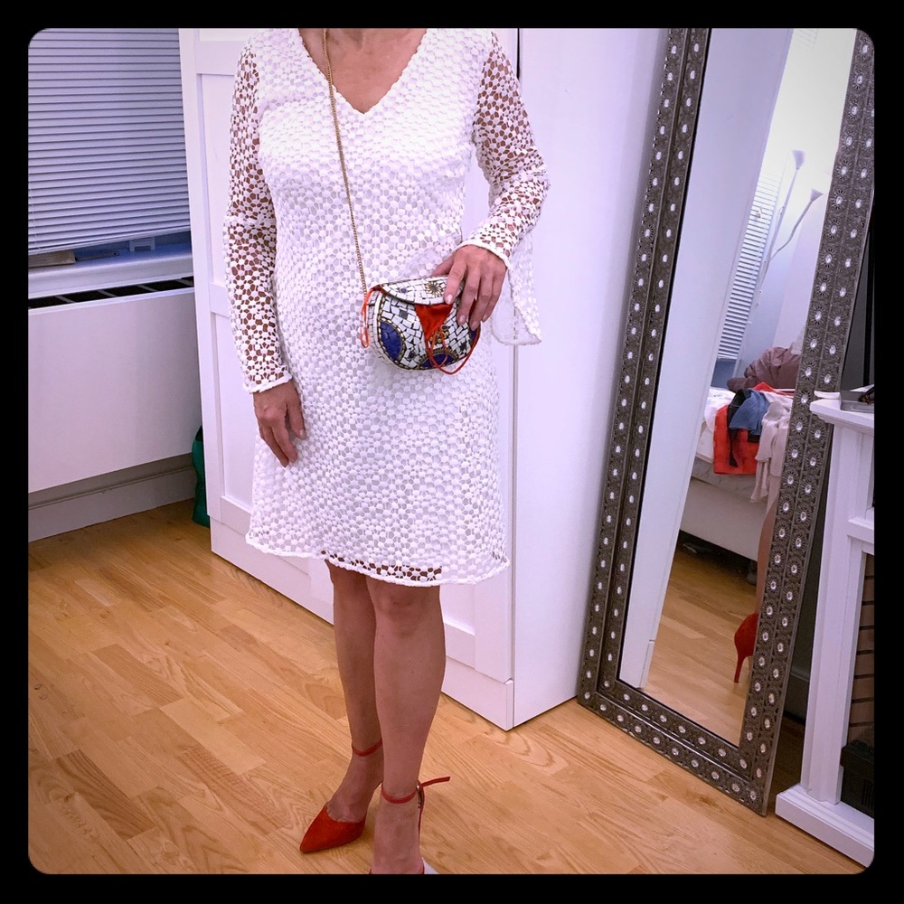 Great Lagerfeld lace cocktail dress